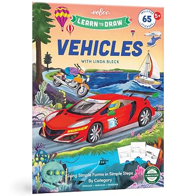 eeBoo Vehicles Activity Book with Stickers - $6.00 ($11.99)