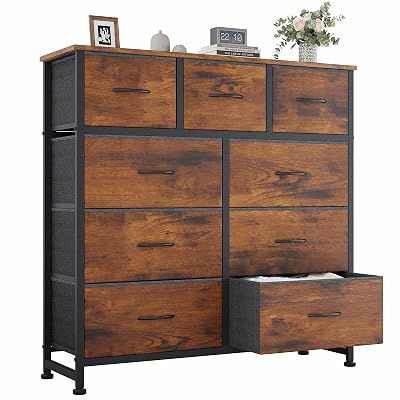 OLIXIS 9 Drawer Fabric Dresser - $49.99 ($64.99)