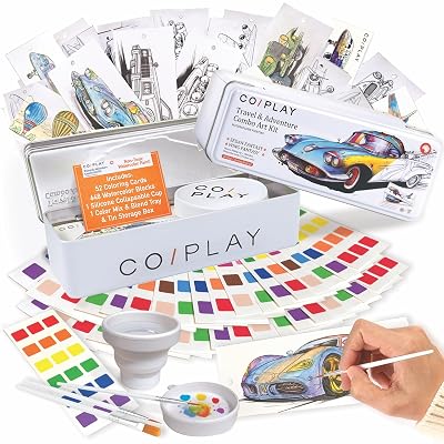 COIPLAY Watercolor Craft Kit Set