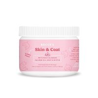 Bocce’s Bakery Skin & Coat Supplement Chews, Salmon Flavor, 60 ct