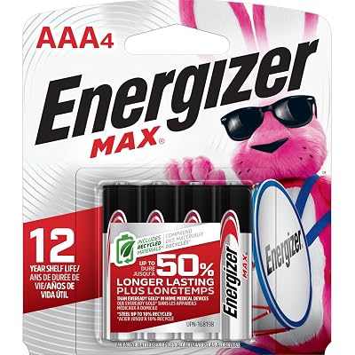 Energizer MAX AAA Batteries 4-Pack - $2.29 ($4.97)