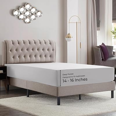 Empyrean 2 Pack California King Fitted Sheets – Deep Pocket - $16.24 ($33.16)