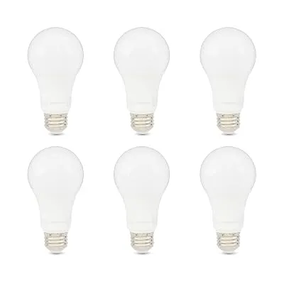 6-Pack Amazon Basics LED Light Bulbs