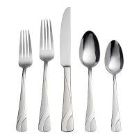 Oneida River 20 Piece Everyday Flatware Set, Service for 4