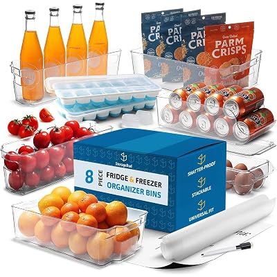 Hearth & Harbor Fridge Organizer Bins - $12.25 ($38.37)