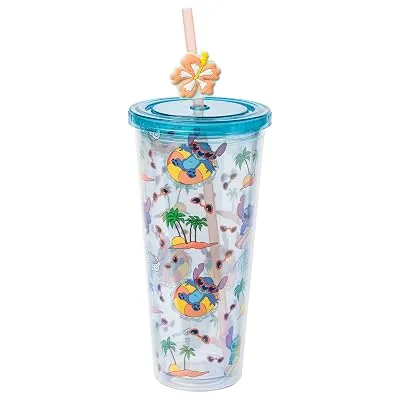 Silver Buffalo Lilo and Stitch Cup