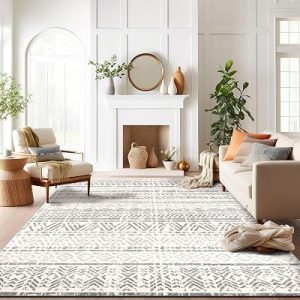 Rugshop Boho Geometric Area Rug