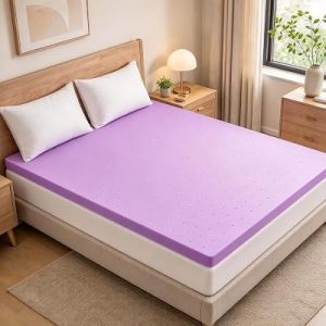 NEWBULIG 2 Inch Twin XL Cooling Gel Memory Foam Mattress