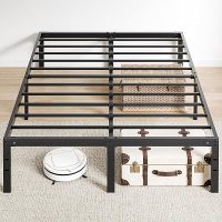OLIXIS 14In Metal Queen Bed Frame