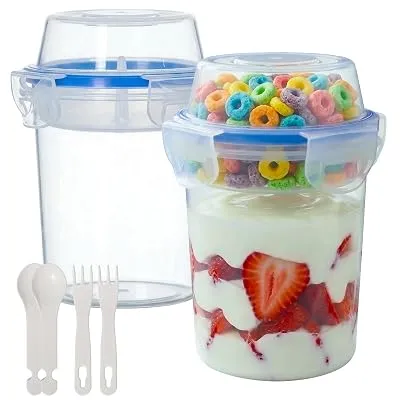 Basicwise 480ml Airtight Cereal Storage Container