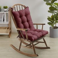 5-Pack Rocking Chair Cushion Premium Pads Non Skid Slip Backed Set