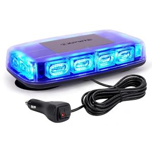 Xprite Upgraded 12″ 72LED Rooftop Strobe Lights, High