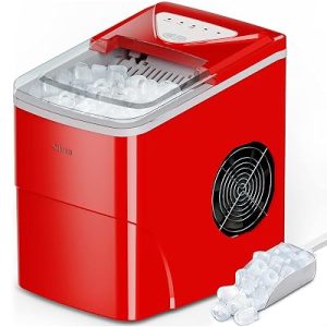 Silonn Ice Makers Countertop, 9 Cubes Ready in 6 Mins, 26lbs