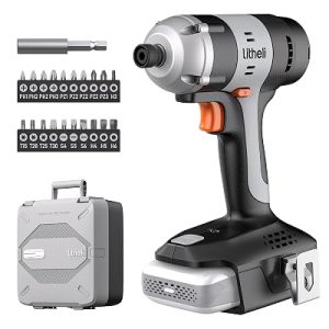 Litheli 20V Cordless Impact Driver Kit with 2.0Ah Battery