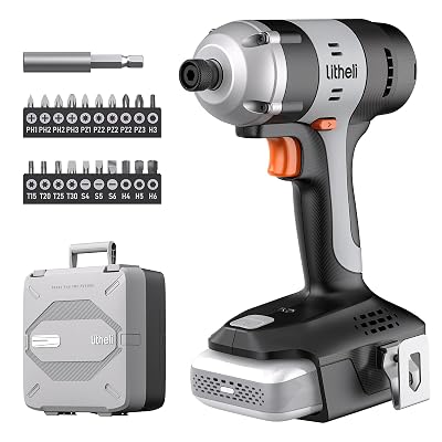 Litheli 20V Cordless Impact Driver Kit with 2.0Ah Battery - $29.85 ($55.01)