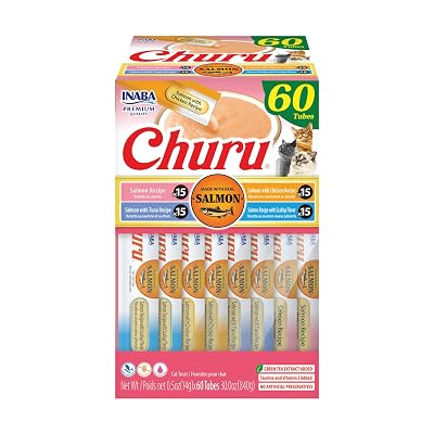 INABA Salmon Churu Cat Treats Box - $26.97 ($43.99)