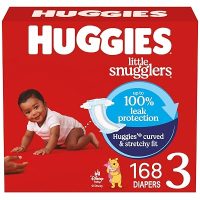 Huggies Size 3 Diapers, 168 Count, 6 Packs of 28