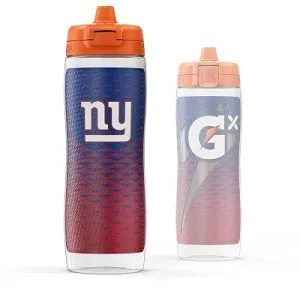 Gatorade Gx NFL Non-Slip Squeeze Bottles