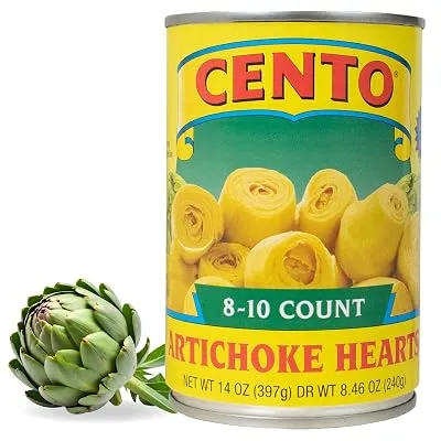 Cento Artichoke Hearts in Brine, 14 oz Cans, 12-Pack - $14.57 ($37.58)
