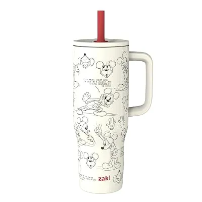 Zak Designs Mickey Mouse 30oz Insulated Stainless Steel Tumbler - $13.98 ($19.98)