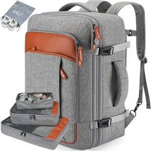 Lumesner 40L Expandable Travel Backpack