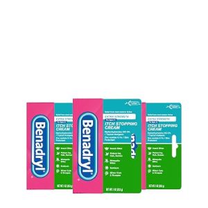 Benadryl Extra Strength Anti-Itch Cream, 3 x 1 oz