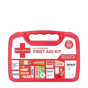 BAND-AID Brand All-Purpose Portable Compact First Aid Kit