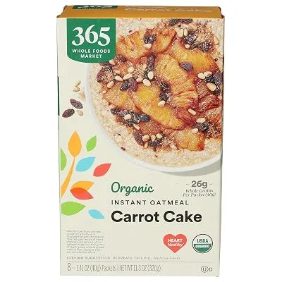 365 by Whole Foods Market Organic Instant Oatmeal, 8 Count - $1.82 ($5.29)