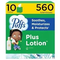 Puffs Facial Tissues Plus Lotion