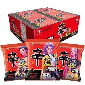 Nongshim Shin Ramyun Noodles, 4.23 oz, 16-Pack