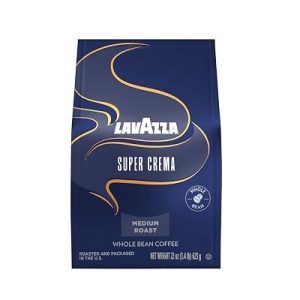 Lavazza Super Crema Whole Bean Coffee, 22 oz Bag