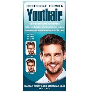 Youthair Crème Hair Color Restoring Conditioning Formula, 3.75 oz