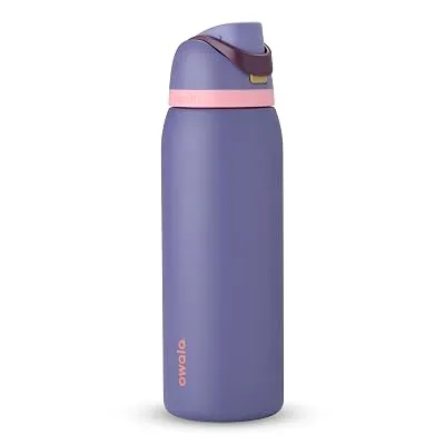 Owala FreeSip Stainless Steel Water Bottle 40 oz Blue Jay