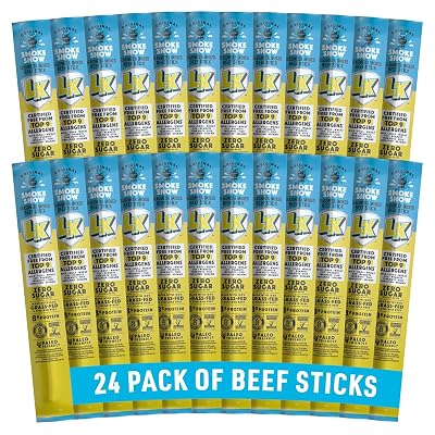 Lorissa’s Kitchen Smoke Show Smoked Sticks 24-Pack, 1 oz - $19.48 ($46.99)