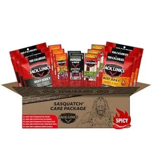 Jack Link’s Spicy Beef Jerky Variety Pack Gift Basket, 15 Pack