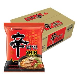 Nongshim Shin Ramyun Noodles 4.23 oz, 20-Pack