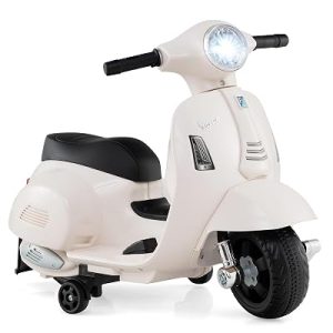 Olakids Licensed Vespa Scooter Kids Motorcycle