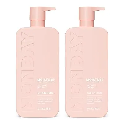 MONDAY HAIRCARE Moisture Shampoo, 2 Count 27 oz Each for Dry - $15.44 ($26.99)