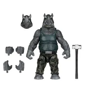 McFarlane Toys Mutant Ninja Turtles Rocksteady 5in Action Figure