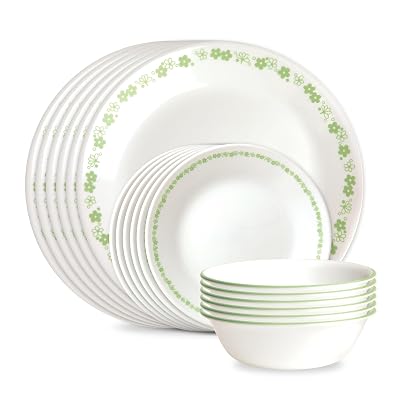 Corelle Vitrelle 18 Piece Glass Dinnerware Sets Service for 6 - $45.59 ($79.99)