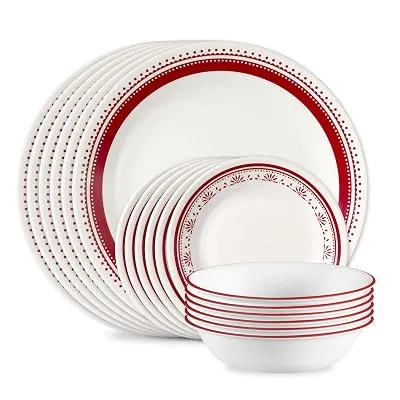 Corelle Everyday 18-PC Dinnerware Set Service for 6
