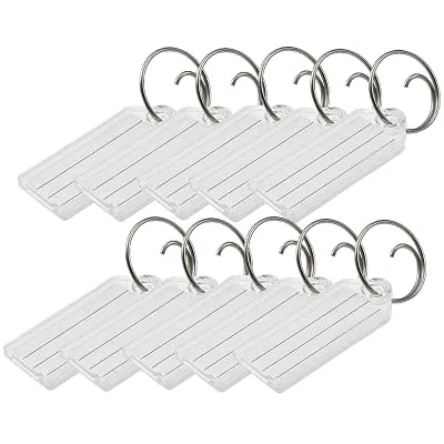 Lucky Line Key Tag with Tang Easy Key Ring, Box of 100 - $29.63 ($57.89)