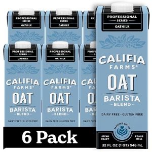 Califia Farms Oat Barista Blend Oat Milk 32 Oz, 6-Pack