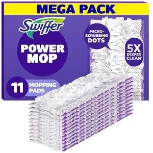 Swiffer PowerMop Multi-Surface Mopping Pad Refills, 11 Count