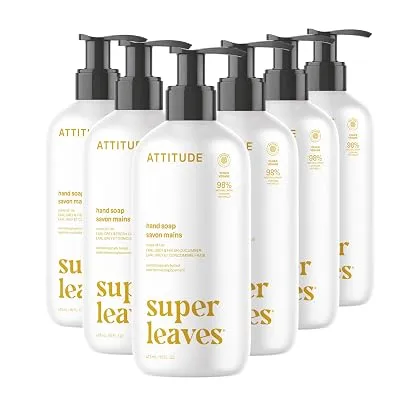 ATTITUDE Liquid Hand Soap, 6-Pack - $32.04 ($49.99)