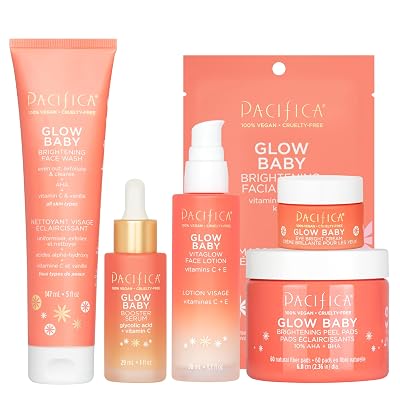Pacifica Glow Baby Complete Skincare Set, 6 Piece