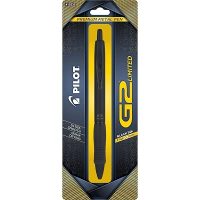 PILOT G2 Limited Matte Black Gel Pen, Fine Point 0.7mm