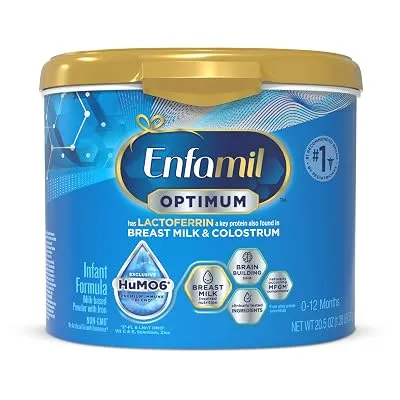 Enfamil Optimum Baby Formula Has Immune-Supporting Lactoferrin - $25.49 ($42.86)