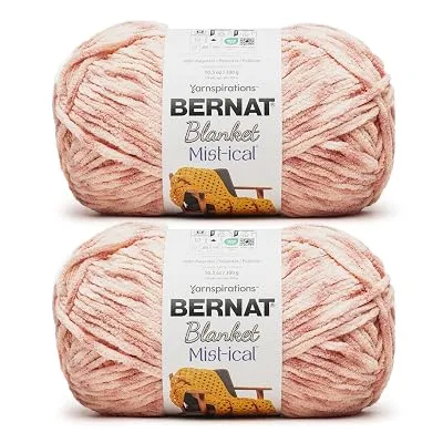 Bernat Blanket Mist-ical Crochet Soft Chenille Yarn, 2-Pack - $11.74 ($20.20)