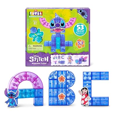 Tytan Official Disney Stitch Magnetic Cube Set by ZURU - $19.99 ($39.99)
